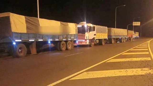 Contrabando de soja: detienen a otros cinco camiones en el ingreso a Misiones
