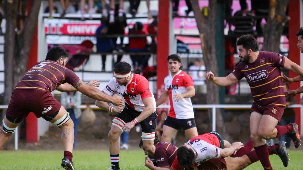 Palermo Bajo le ganó en su visita a Universitario y sigue de cerca al puntero Tala RC. El próximo sábado se enfrentan (Prensa Unión Cordobesa de Rugby).