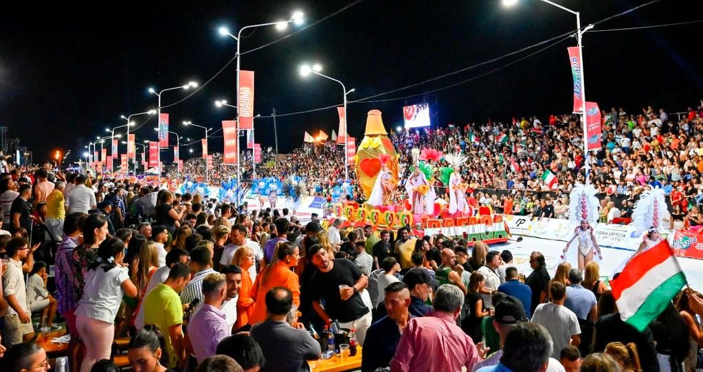 Carnaval de Concordia, cuarta noche.