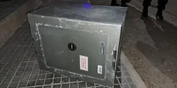 Recuperan una caja de seguridad robada