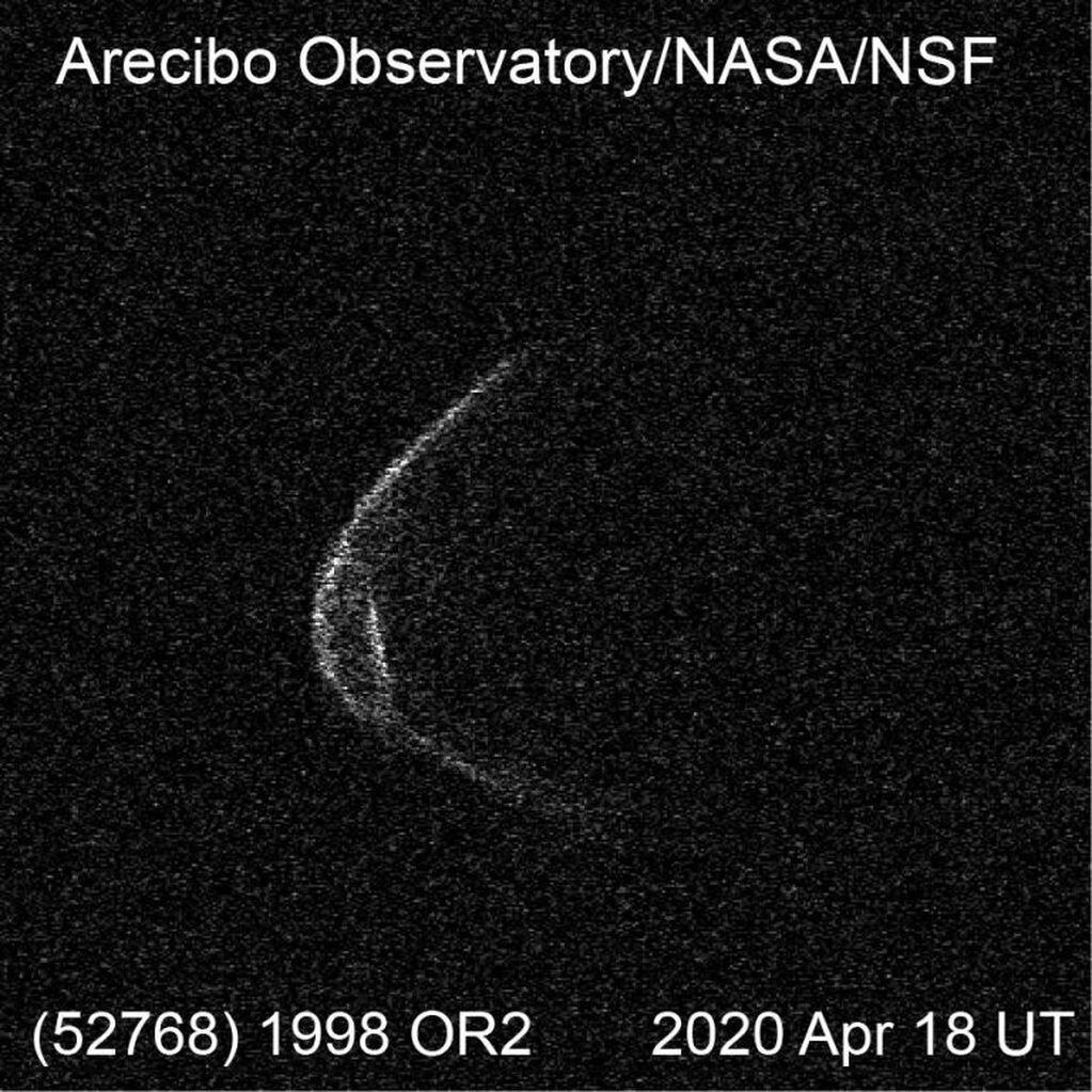20/04/2020 Asteroide 1998 OR2 SOCIEDAD EUROPA ESPAÑA INVESTIGACIÓN Y TECNOLOGÍA Observatorio de Arecibo