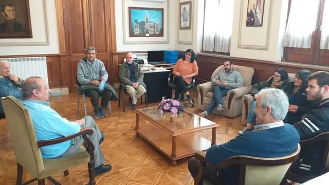El Intendente Carlos Sánchez se reunió con representantes de los museos del distrito de Tres Arroyos