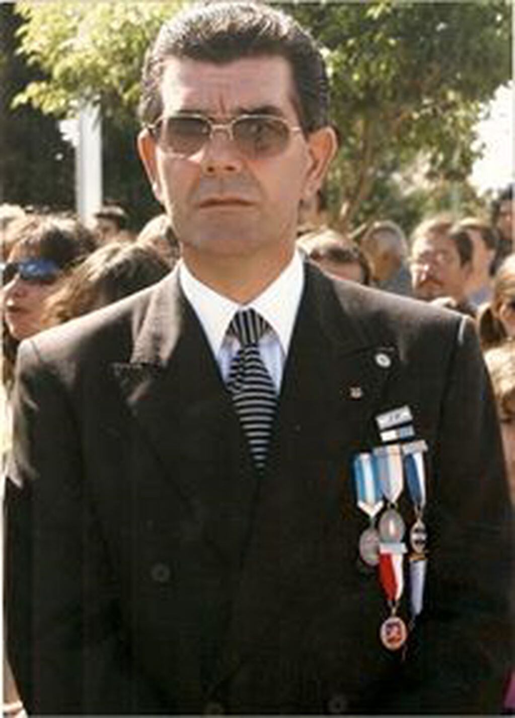 Omar Liborio, en ese momento era Cabo primero de Artillería.