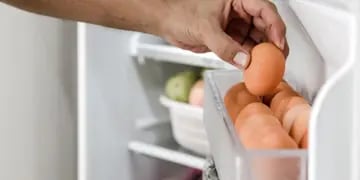 Las razones de por qué NO se recomienda guardar los huevos en la puerta de la heladera.