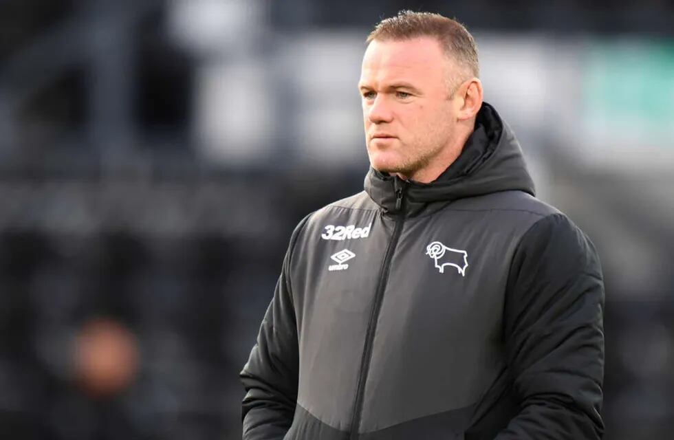 Wayne Rooney es el entrenador del Derby County.