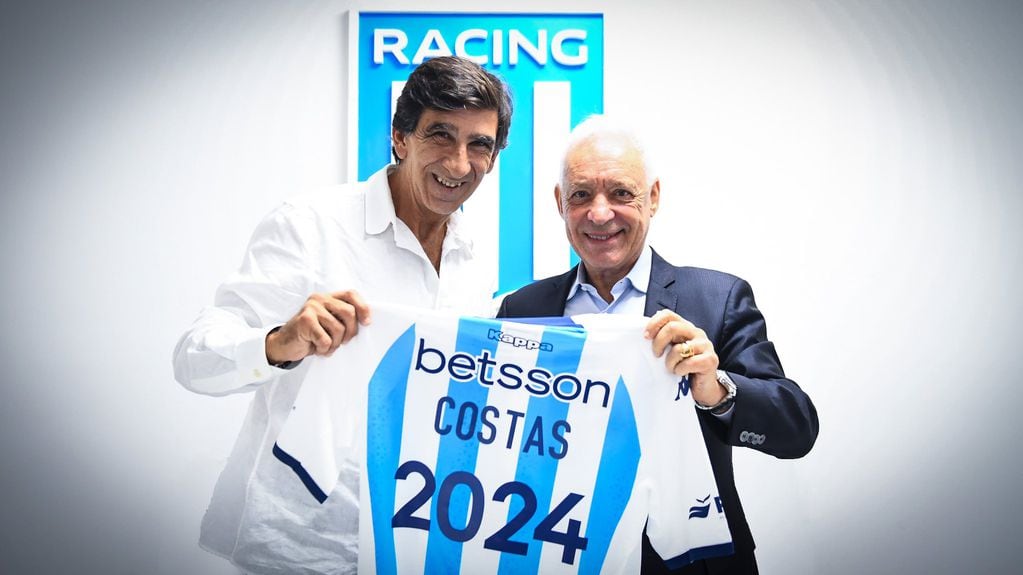 Gustavo Costas fue presentado como el nuevo entrenador de Racing / Prensa Racing.