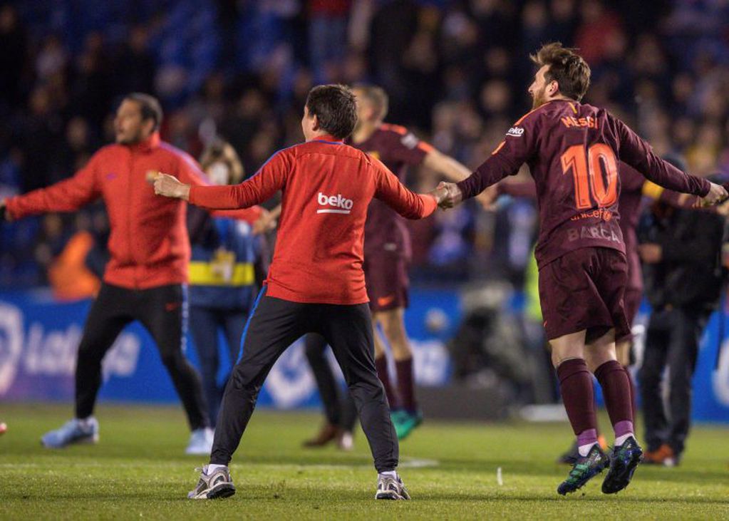 En fotos: así se vivió la última hazaña de Lionel Messi.