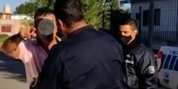 Detenido tras golpear a un policía en Villa Mercedes, San Luis