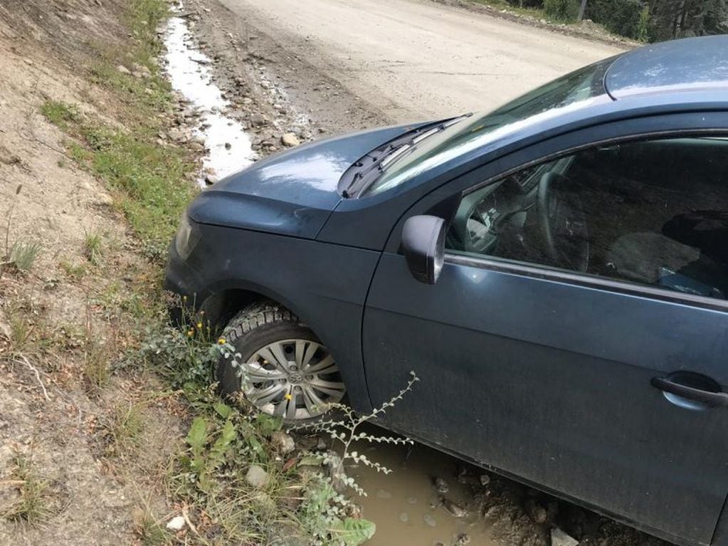 Accidente vial en Ushuaia.