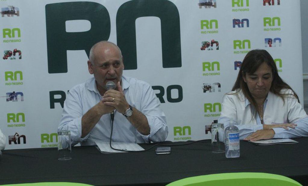 Fabián Zgaib, ministro de Salud de Río Negro, dio detalles respecto al coronavirus en la provincia (web).