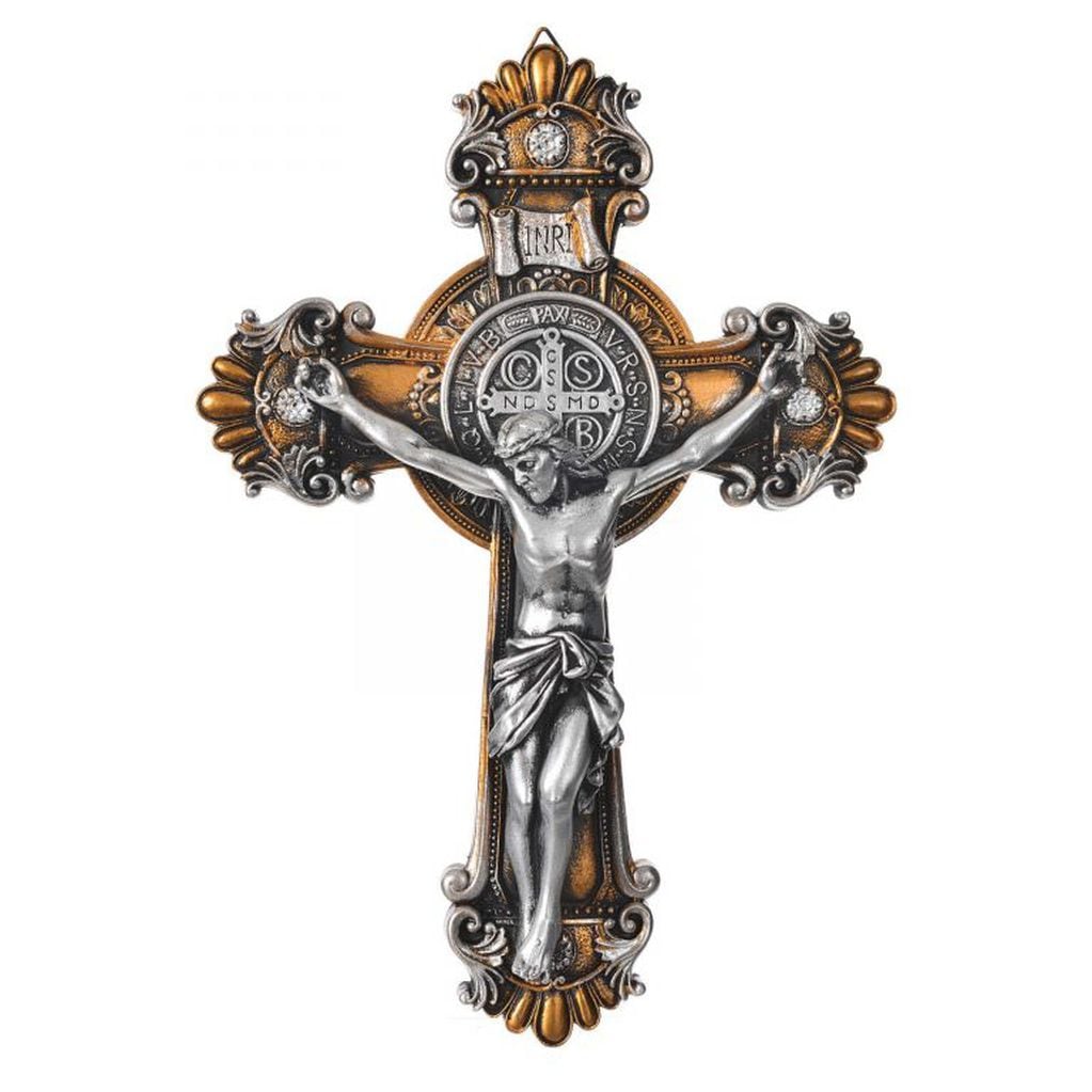 Crucifijo con la medalla de San Benito (web)