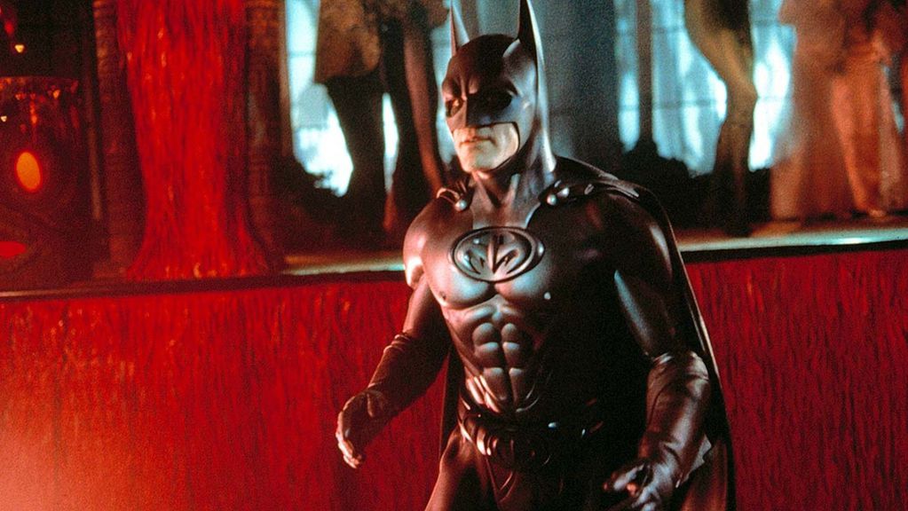 George Clooney como Batman.