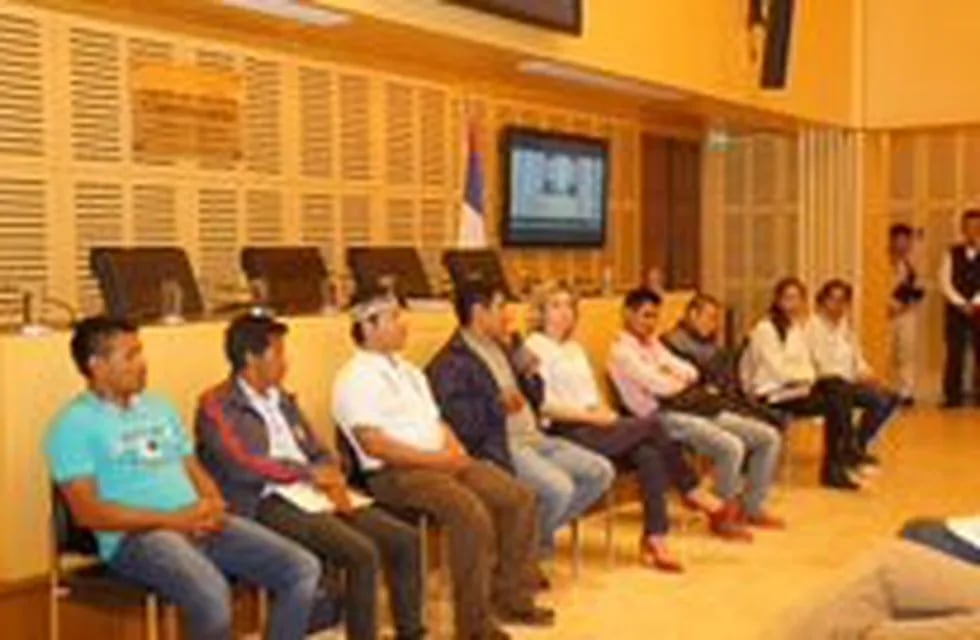 Guaraníes y pueblos originarios en la Legislatura de Misiones. (WEB)