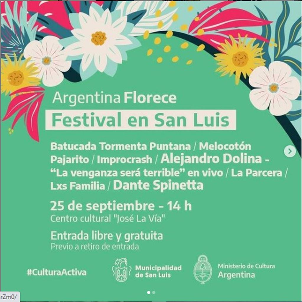 Festival Argentina Florece