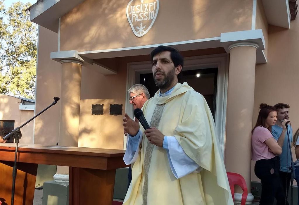 Padre Munir Bracco, de la Pastoral Social de la Arquidiócesis de Córdoba. (La Voz)