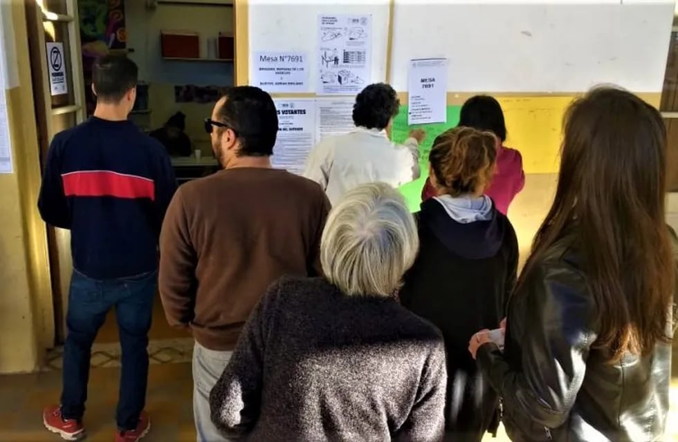 Votantes de Alta Gracia en las elecciones provinciales