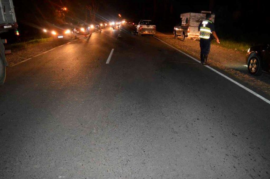 Accidente vial en la Ruta Provincial 11, Salta. (Prensa Policía de Salta)