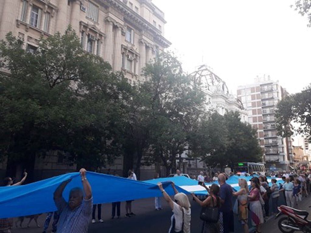 Marcha por Nisman en Bahía Blanca
