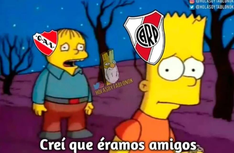Los mejores memes del triunfo de River ante Independiente por la Copa Libertadores.