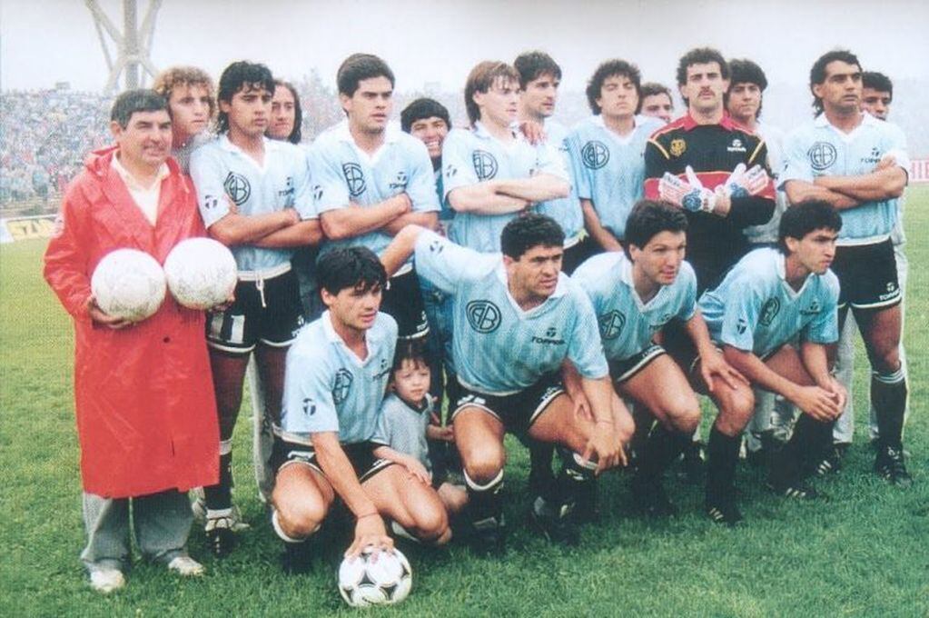 La formación de Belgrano que le ganó a Talleres en 1991