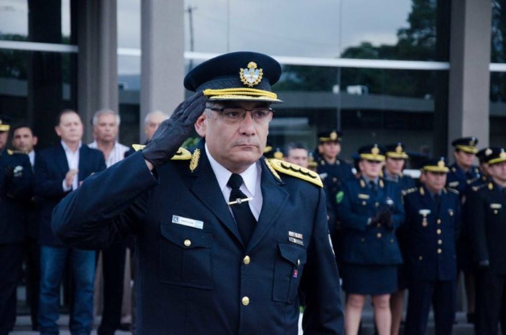 Comisario Guillermo corro, jefe de la Policía de Jujuy