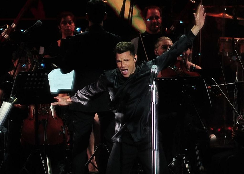 Ricky Martin presenta un show sinfónico (Clarín)
