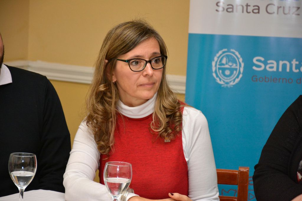 Valeria Pelliza, secretaria de Estado de Turismo de Santa Cruz.