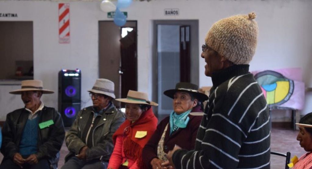 Adultos mayores de siete comunidades del Pueblo Kolla del Departamento Yavi