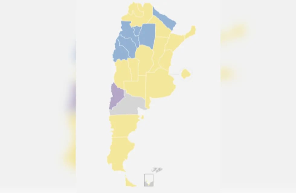 Mapa interactivo sobre las elecciones PASO 2021.