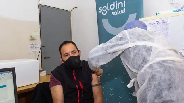 Soldini superó las 3000 dosis aplicadas contra el coronavirus