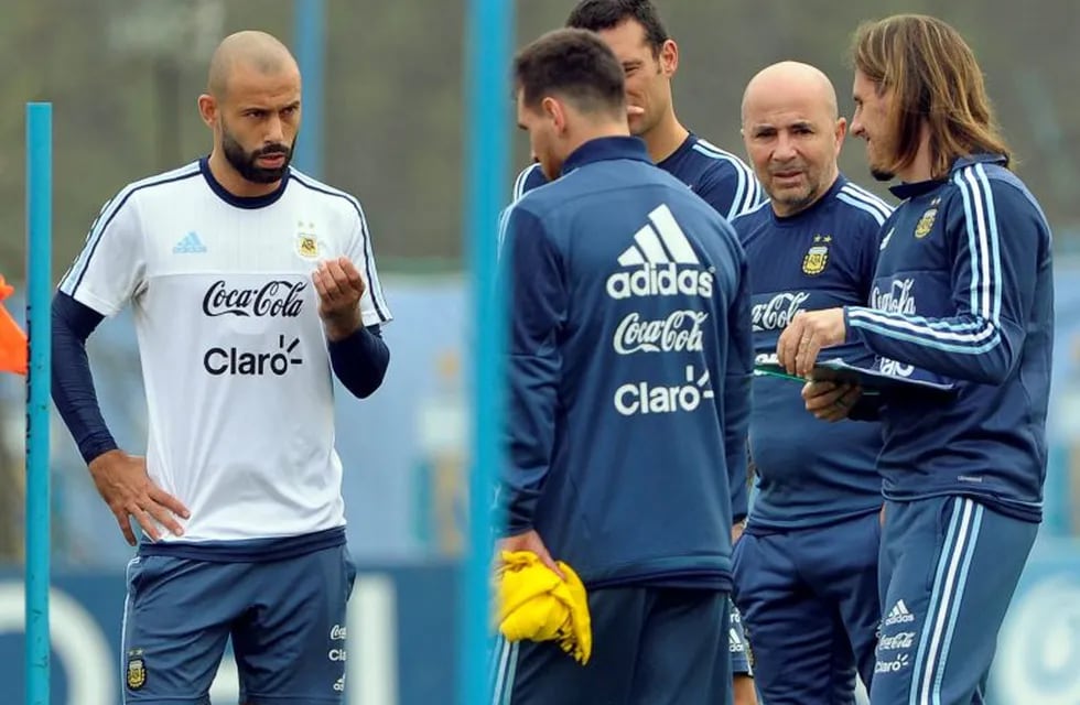 Selección Argentina: difundieron la lista de sparrings para la gira de Rusia\nFoto: AFP PHOTO / ALEJANDRO PAGNI