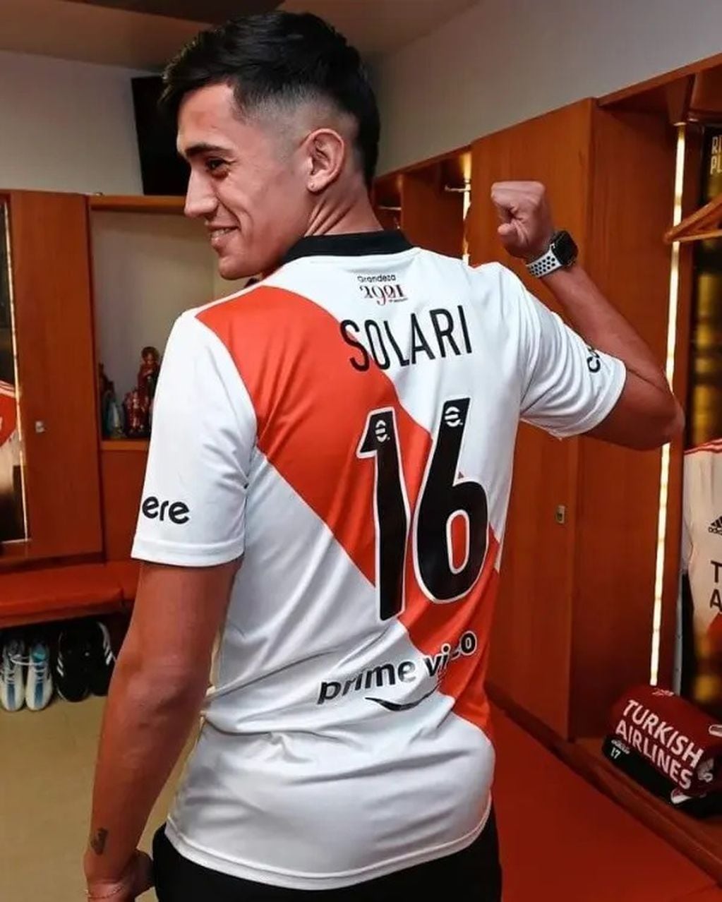 Número de camiseta de Pablo Solari