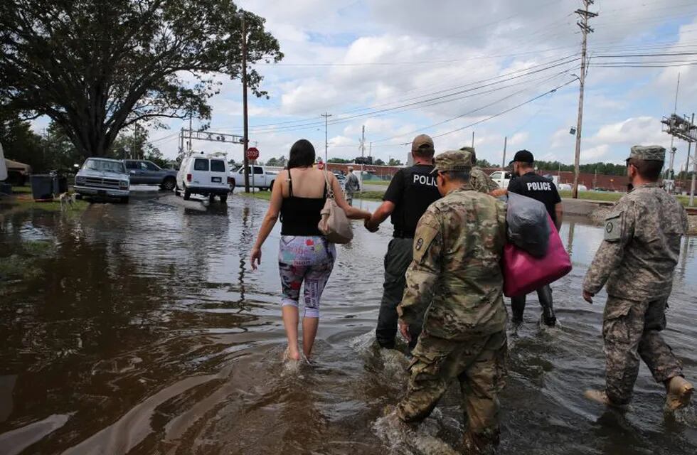 Ya son 23 las víctimas fatales que dejó el huracán Florence en Estados Unidos. Foto: AFP.