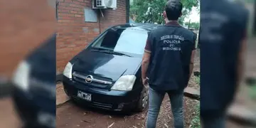 Recuperan en Garupá automóvil robado en Buenos Aires