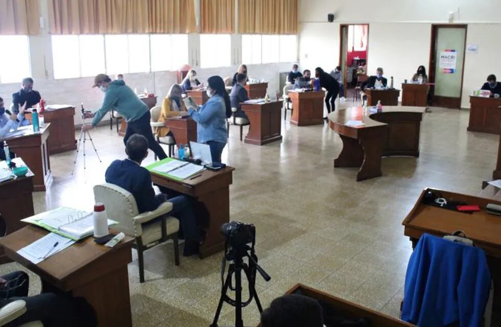 Concejo Deliberante de Punta Alta, sesión en cuarentena