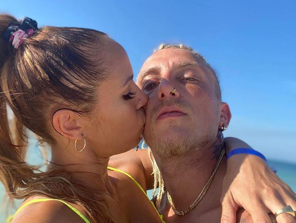 Barby Silenzi y El Polaco (Foto: Instagram)