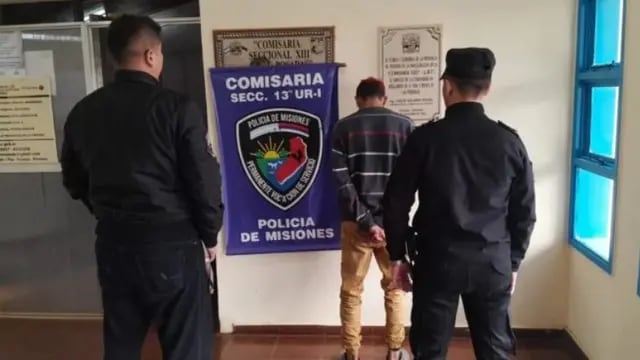 Detienen a presunto asaltante de un taxista en Posadas