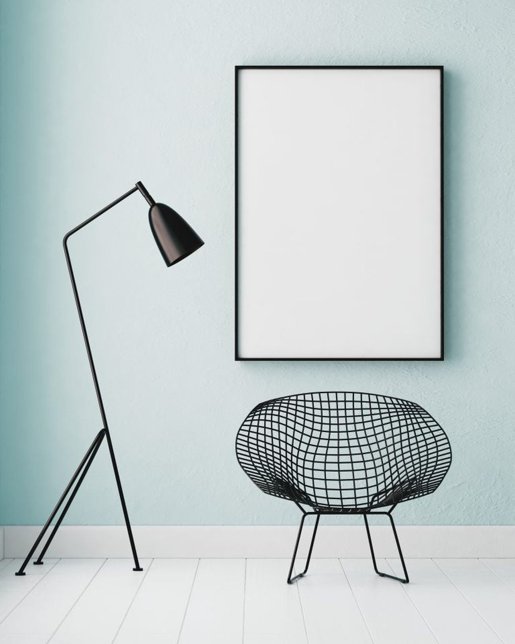 Con apenas tres elementos -un sillón, una lámpara, un cuadro- podés armarte un rincón de lectura con mucho estilo.