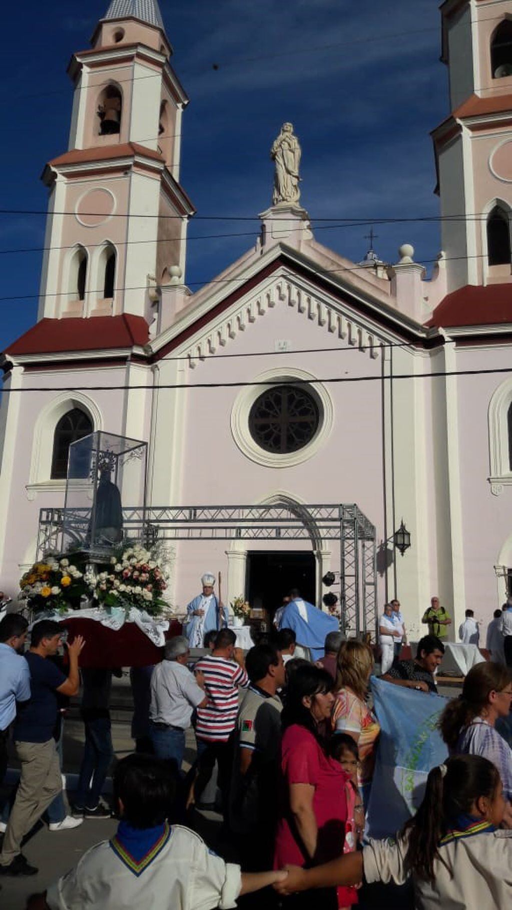 Celebracion de la Inmaculada Concepción de la Virgen Villa Concepcion de El Tio