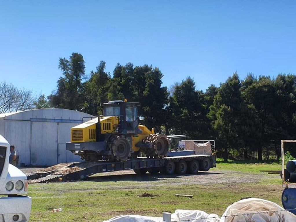 En septiembre de 2019 se llevaron las máquinas del obrador de Las Flores.
