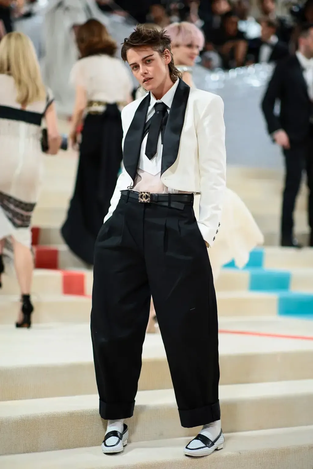 Kristen Stewart se apuntó al estilo “TomBoy” en la Met Gala 2023