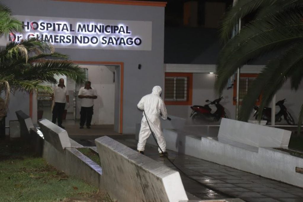 El Hospital Gumersindo Sayago, uno de los principales puntos de la ciudad. (Foto: Municipal).