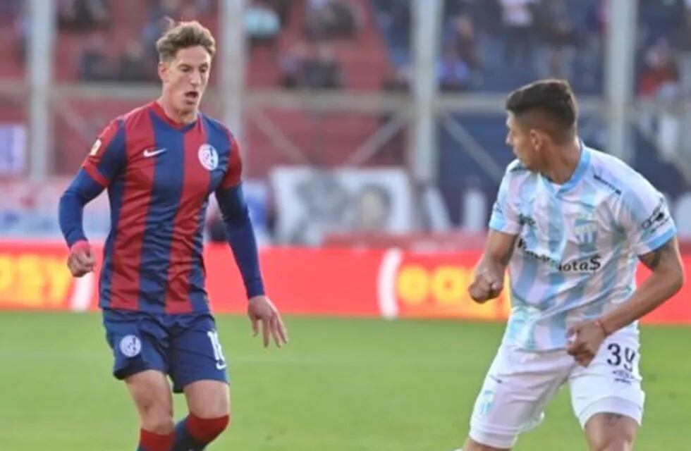 El delantero supo tener un buen nivel en San Lorenzo durante el campeonato.