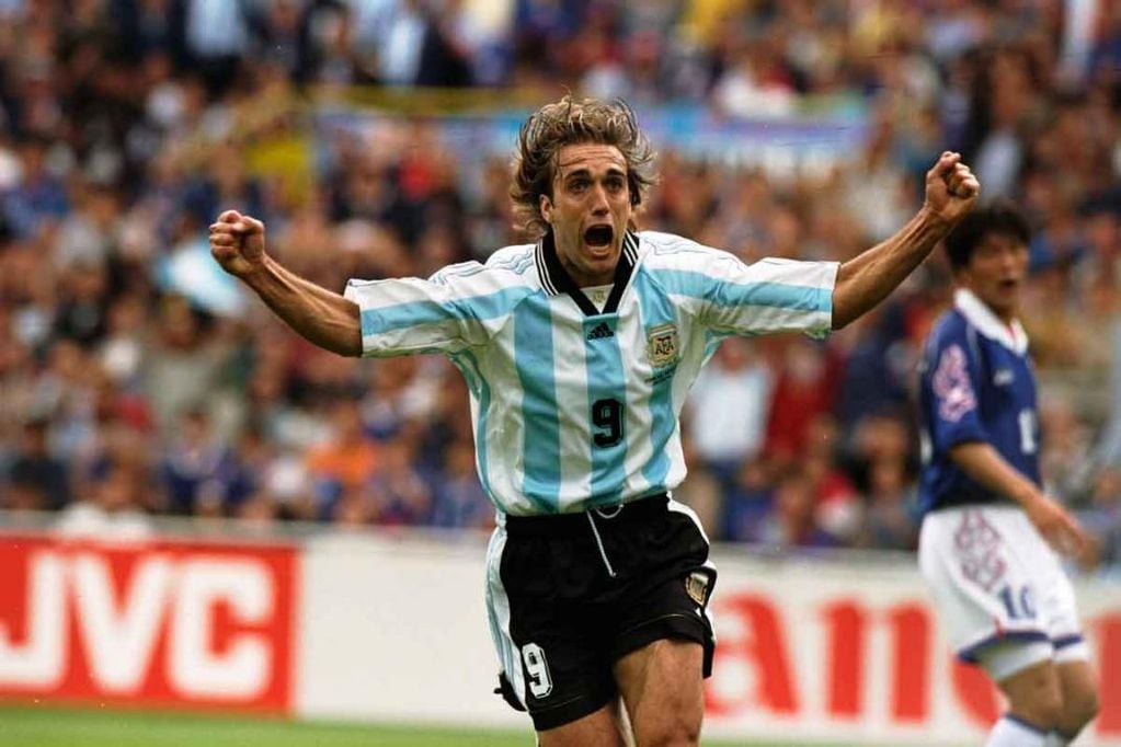 Gabriel Batistuta es uno de los ídolos de la Selección Argentina. 