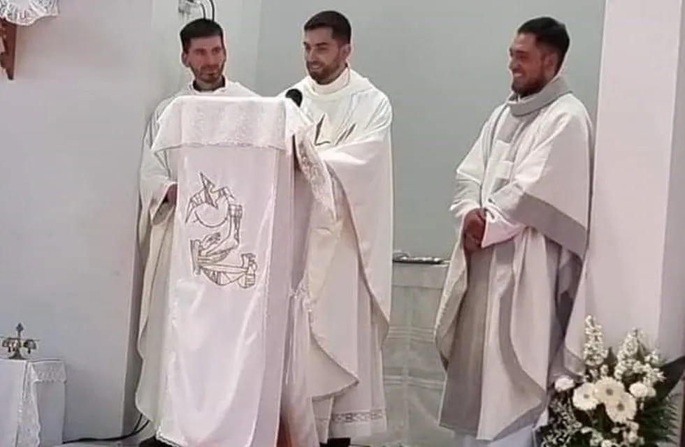 Tres jóvenes fueron ordenados sacerdotes en Punta Alta