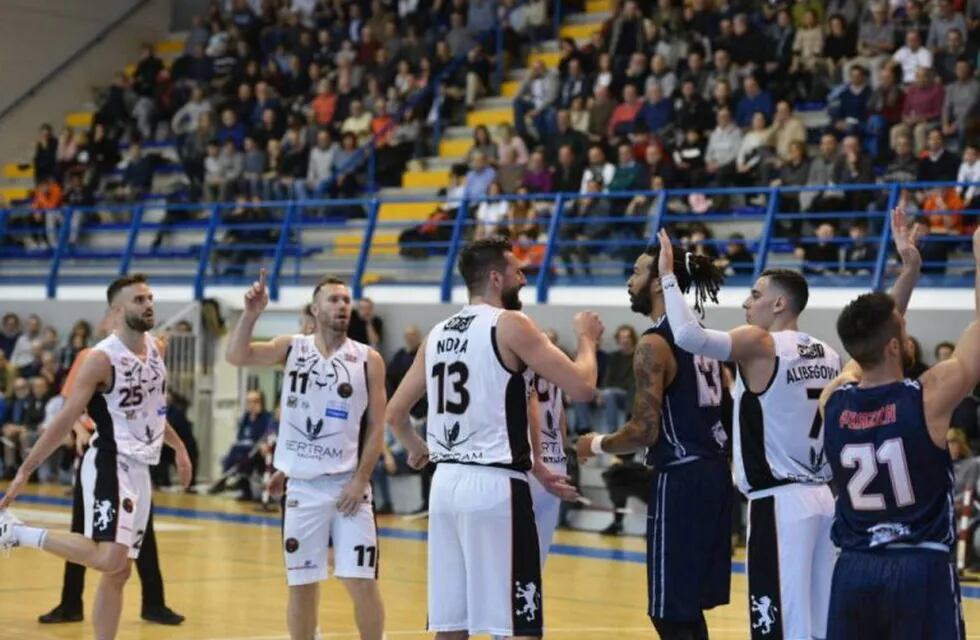 Pablo Bertone Derthona Basket vs Roma