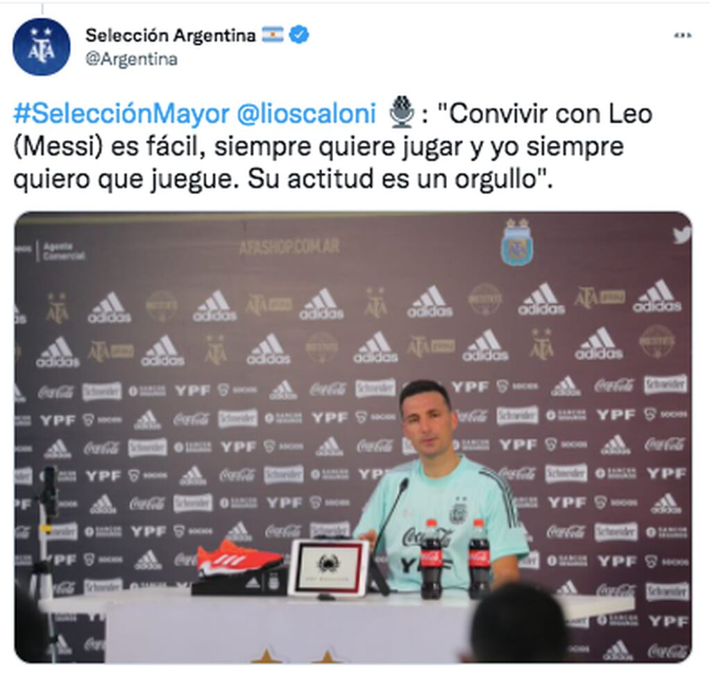 Lionel Scaloni habló en conferencia de prensa antes del duelo contra Uruguay.