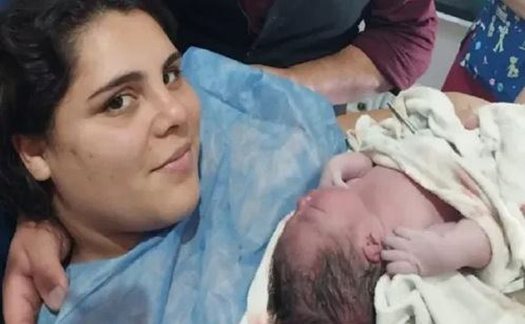 Briana Ruiz, es la primera bebé nacida del 2024 en Entre Ríos