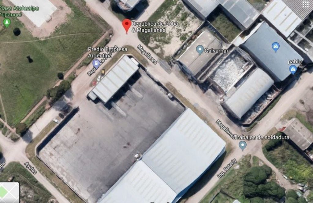 Imagen satelital Google Maps