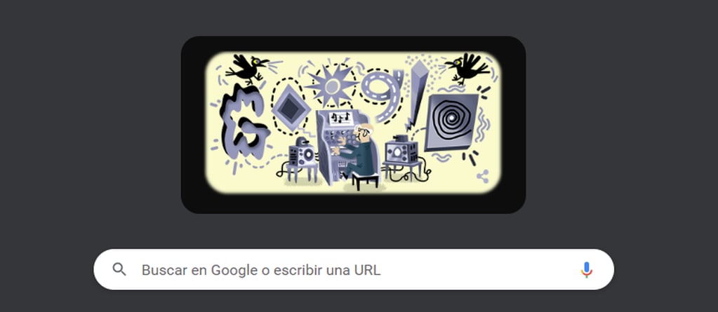 El doodle de Google con el que homenajea a Oskar Sala.